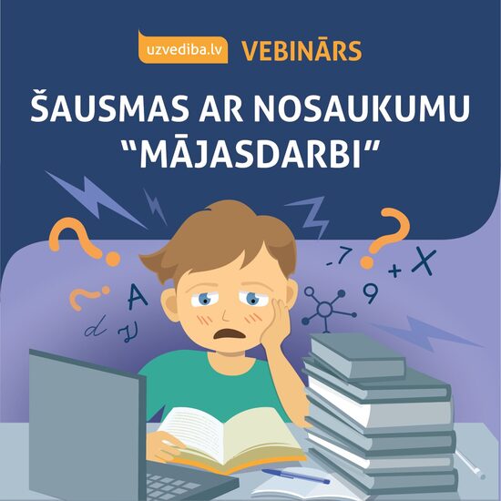 VEBINĀRS 15.10.2025. Šausmas ar nosaukumu "Mājasdarbi"